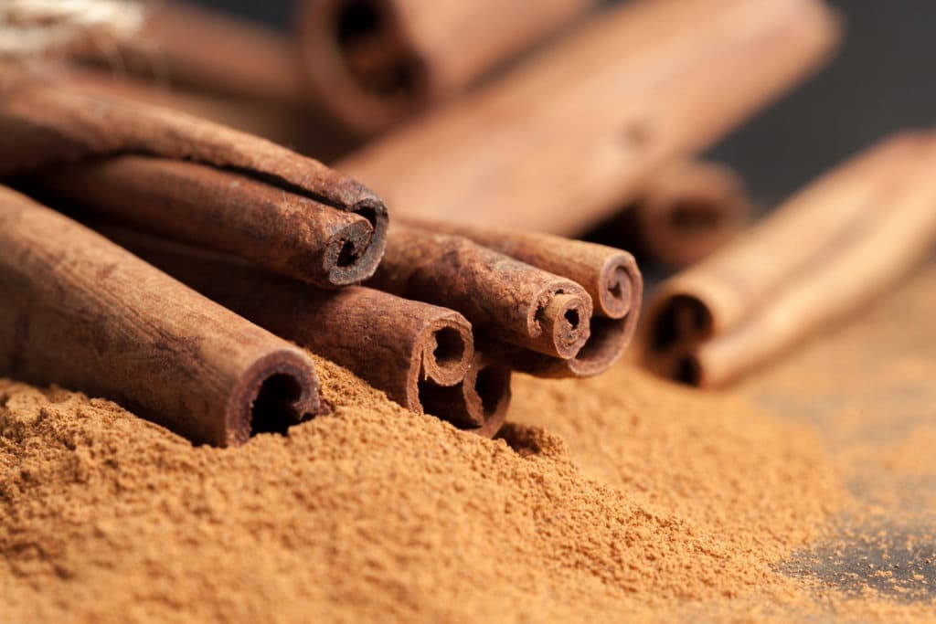 Cinnamon powder.